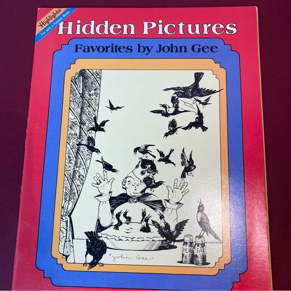 Vintage 1981 Highlights Hidden Pictures Series Lot of 5 Activity Books - Picture 3 of 7
